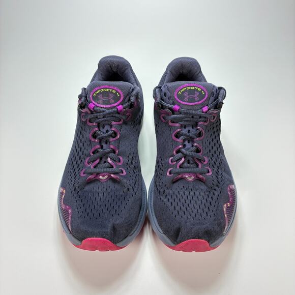 Under Armour UA HOVR Infinite 4 Neutral Grape Purple Running Shoe Women Size 9.5 - Picture 6 of 10